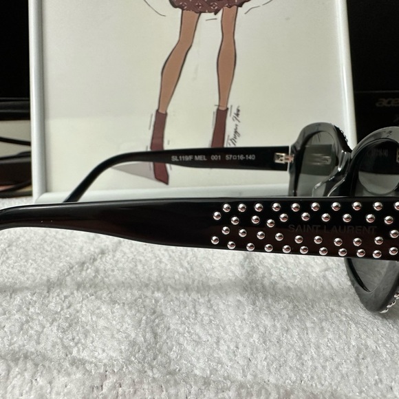 Saint Laurent Studded Sunglasses Brand New - Picture 3 of 15